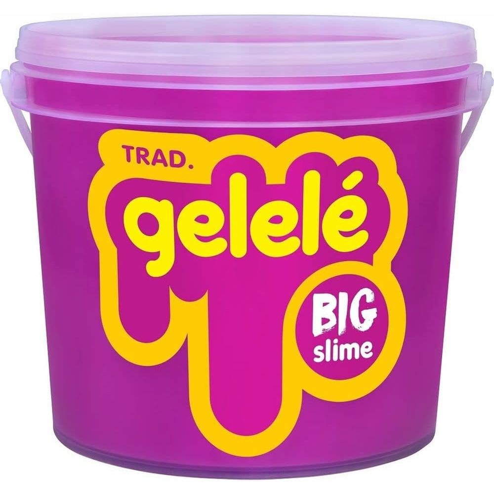 Slime Gelele Big Slime Balde Tradicional 1,5kg