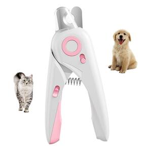 Cortador de Unha Cao Gato Pet Cachorro Animal de Estimaçao Lanterna Led Luz Lixa de Unha Resistente Eficiente Seguro Confortavel