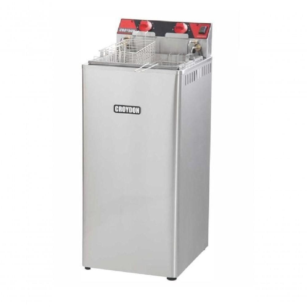 Fritadeira Elétrica Zona Fria Fz28 Croydon 15l óleo 2 Cestos 8000watts