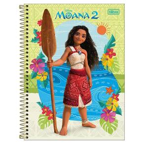 Caderno Univ 1 Matéria 80Fls Moana 2 Verde Tilibra