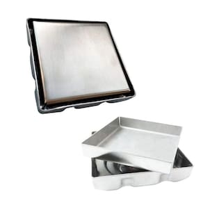 Ralo Oculto 15x15 Invisivel Anti Odor Banheiro Lavabo Cozinha Lavanderia Area De Serviço Limpeza