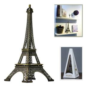 Enfeite Torre Eiffel Estatua Paris Metal Decoracao Miniatura Presente Lembranca Bronze