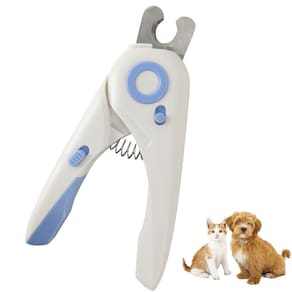 Cortador de Unha Pet Gato Cao Cachorro Lixa de Unha Animal de Estimaçao Luz de Luz Led Resistente Seguro Eficiente