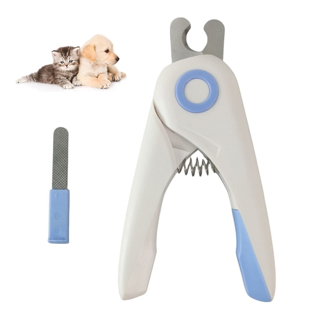 Cortador de Unha Pet Cachorro Gato Cao Lanterna Luz Led Lixa de Unha Animal de Estimaçao Seguro Eficiente