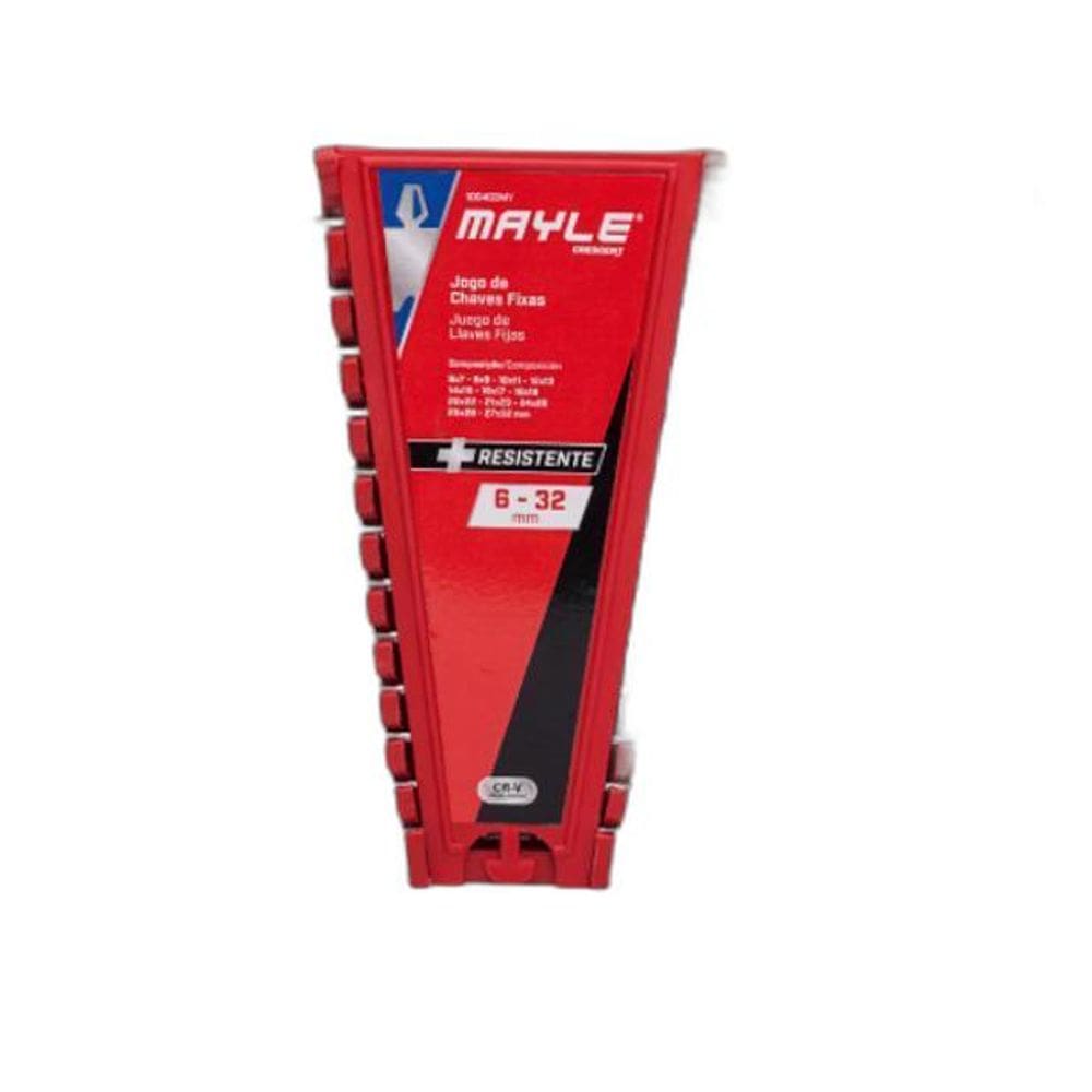 Jogo De Chave Fixa Mayle C/12Pcs 6A32Mm