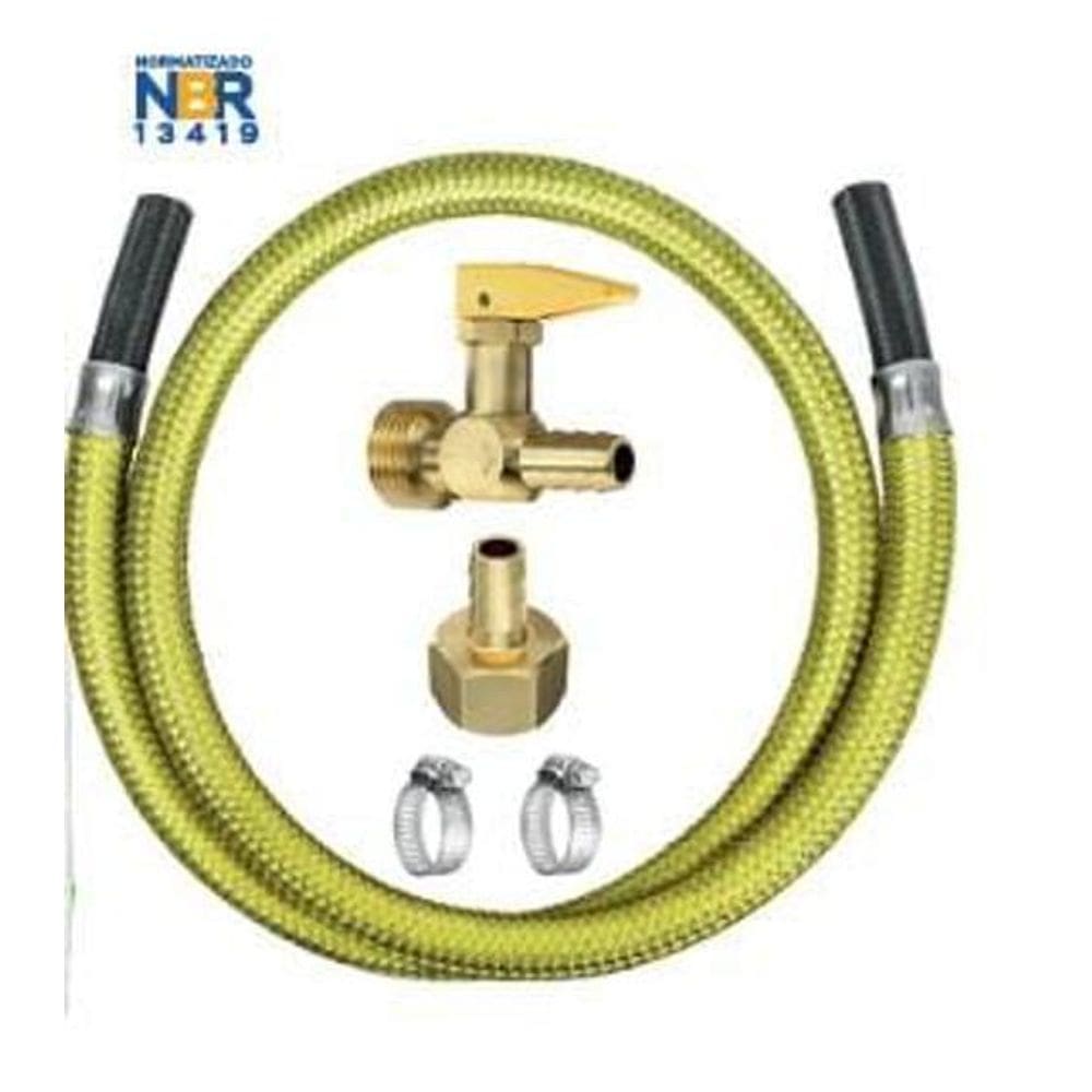Kit Instalação De Fogão E Cooktop Roco - 1,25M - 2303 08
