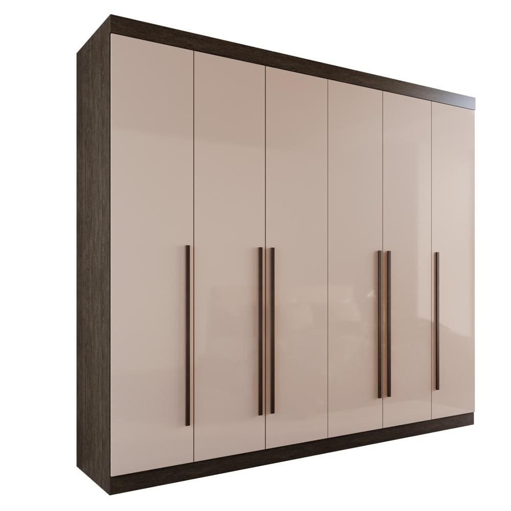 Guarda-Roupa Casal 6 Portas 6 Gavetas Sparta - Mais Móveis