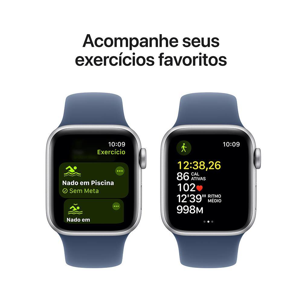 Apple Watch SE GPS • Caixa prateada | Ponto