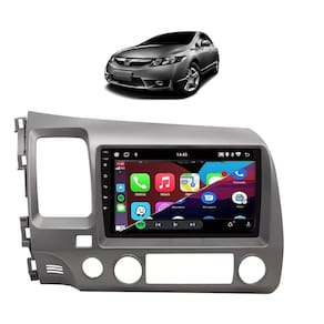 Kit Multimidia Civic G8 06 / 11 Carplay AndroidAuto 9 Pol - Roadstar 908BR