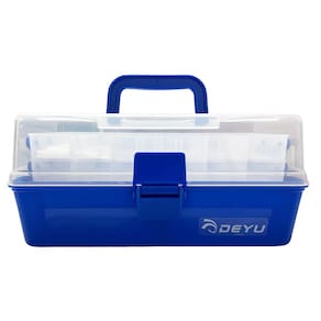 Caixa de Pesca Deyu DW-004 (02 Bandejas, 15x13x29cm)