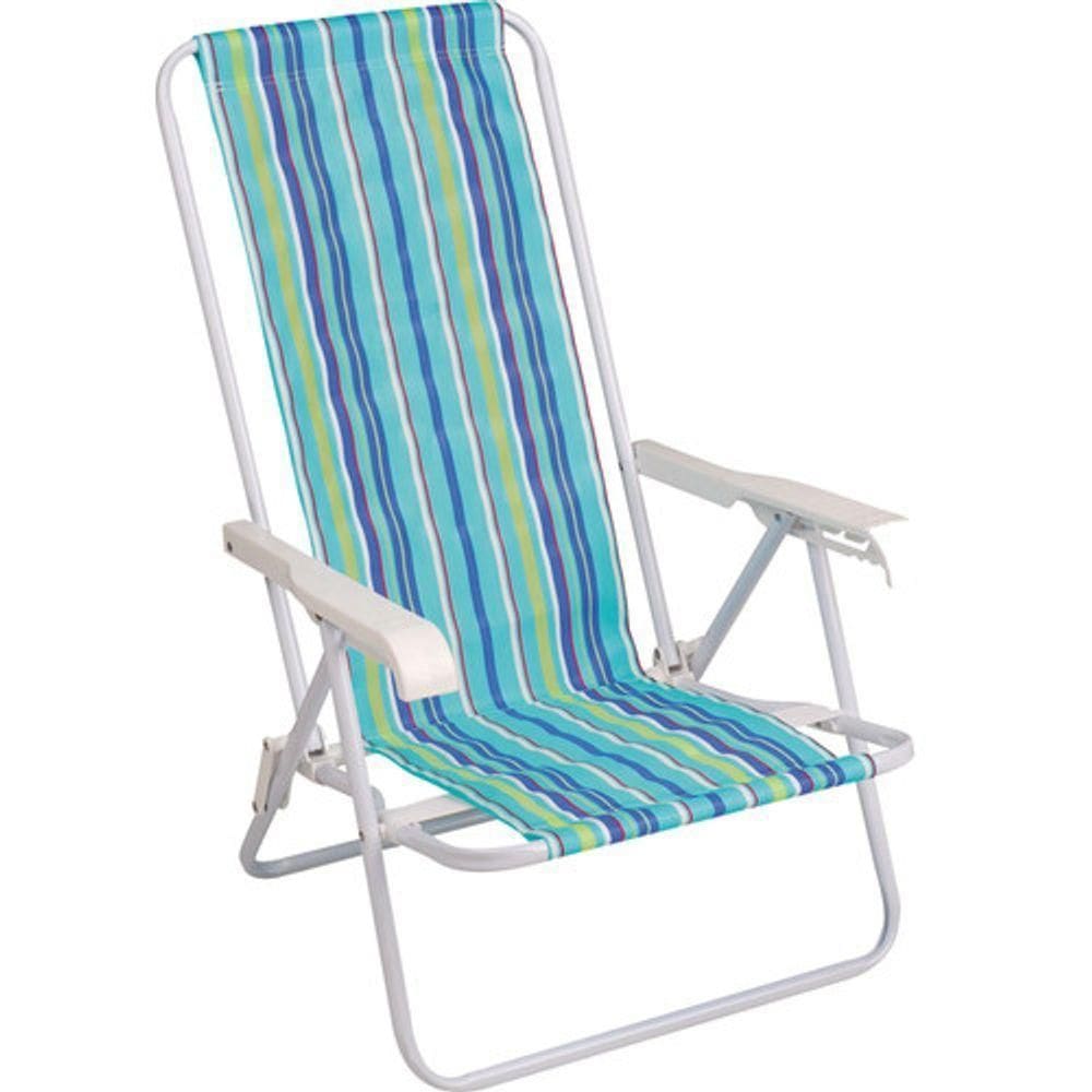 Cadeira Aço Reclinavel 8 Posicoes 2005 Mor