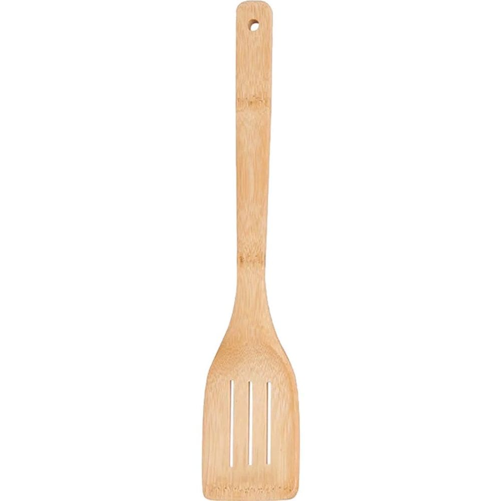 Espatula Vazada de Bambu 30cm