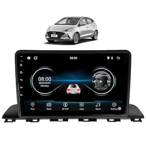 Kit Multimidia Hb20 2020 / 2024 Carplay AndroidAuto 9 Pol - Roadstar 908BR