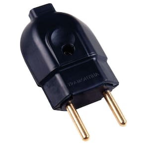 Plugue Macho 2p 20 A 250 V Preto - Tramontina