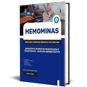 Apostila Hemominas 2025 Assistente Técnico Hematologia E