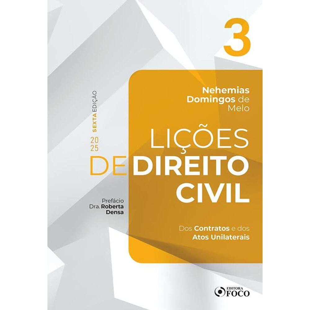 Lições de Direito Civil - Volume 3 - 6ª Ed - (2502)
