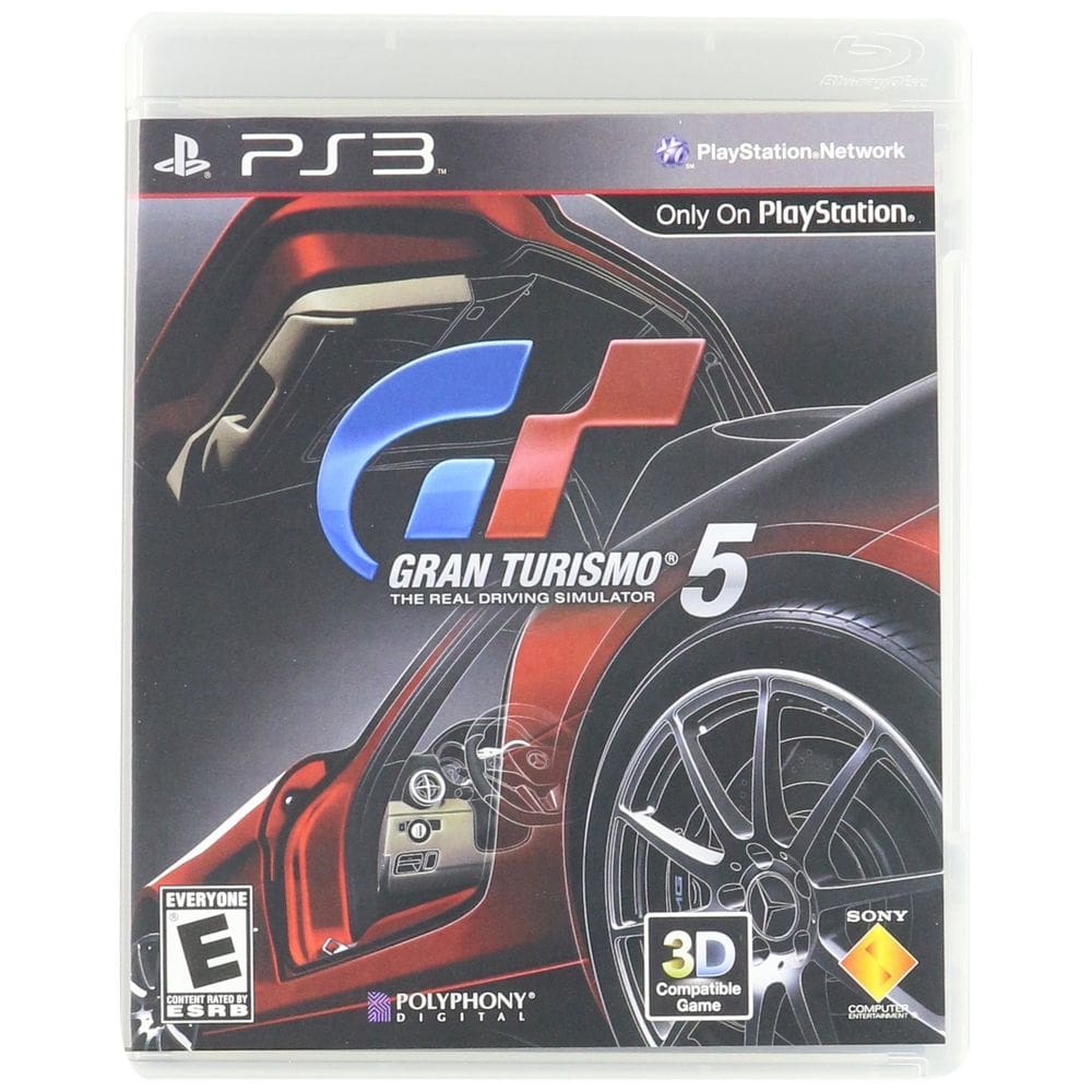 NOVO Gran Turismo 5 PS3 (software de videogame)