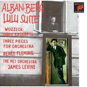 CD Sony Berg: Suíte Lulu; Wozzeck, três trechos; Three Pie