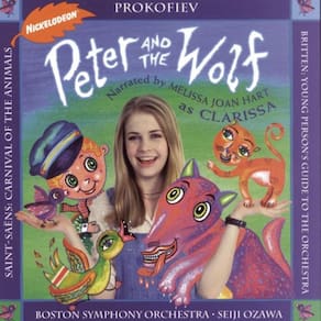 CD Sony Prokofiev: Peter & The Wolf narrado por Melissa Joan