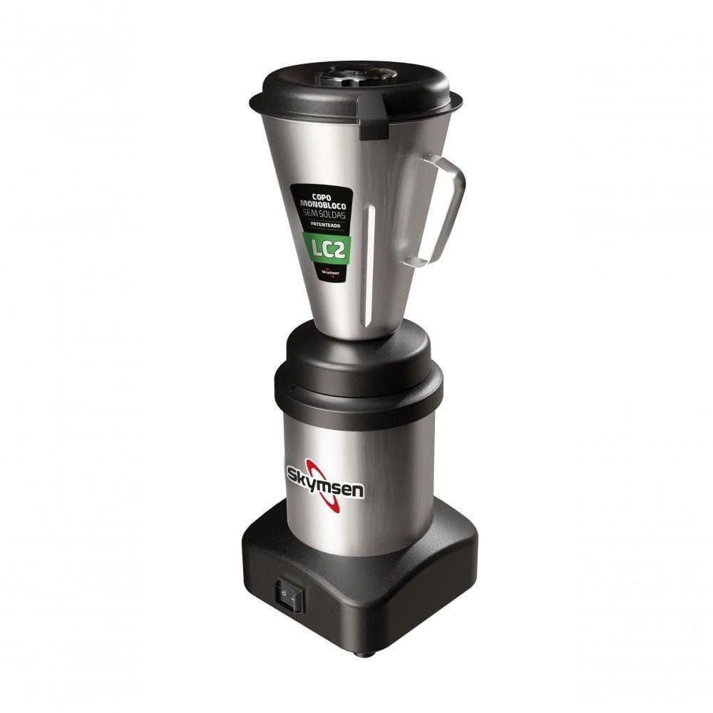 Liquidificador Comercial Inox 2l Skymsen Copo Monobloco Inox Lc2 110V