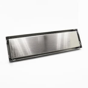 Ralo Invisivel Linear 30cm Inox Anti Odor Anti Insetos Tampa Aço Escovado Banheiro