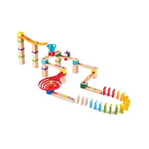 Corrida de Bolinhas 81 Peças Marrom - Hape