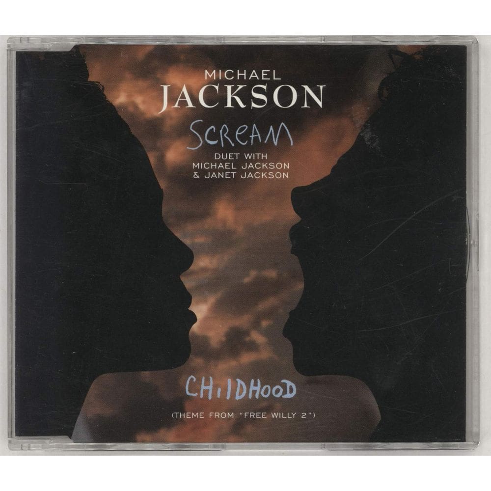 CD Single Sony Michael Jackson Scream (edição austríaca)