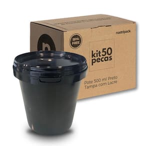 Pote Para Ração De Gato - Kit Com 50 Pçs