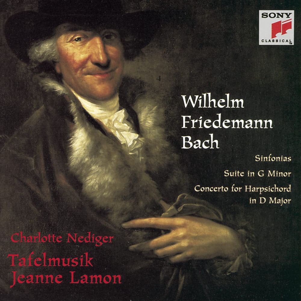 CD Wilhelm Friedemann Bach: Sinfonias/Suíte em Sol Menor