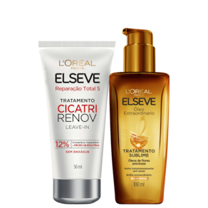 Kit Elseve L`Oréal Paris Reparação Total Óleo Extraordinário (2 Produtos)
