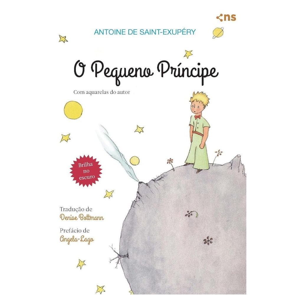 O Pequeno Príncipe - Brilha no escuro e miolo colorido (0702)