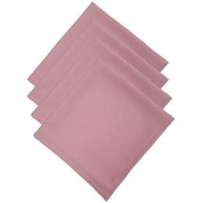 Kit 4 Guardanapo De Tecido Oxford Estampa Lisa 40cmx40cm