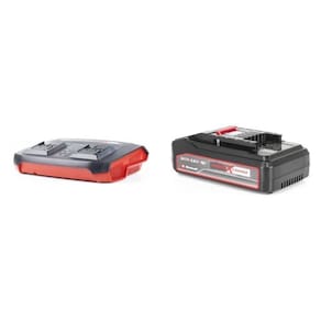 Kit 1 Bateria Power-x-change 18v 2,5 Ah Li e Carregador Duplo 3ah Power X-twincharger 3a Bivolt Preto