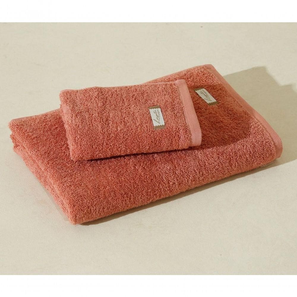 Jogo De Toalha Banhão Quefren 100% Algodão Egípcio 2 Peças Gramatura 470 Rosa Deserto