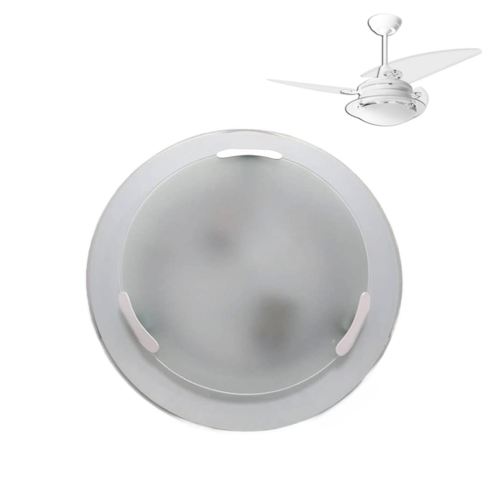 Lustre p/ Ventilador De Teto Diplomata Residence Loren Sid