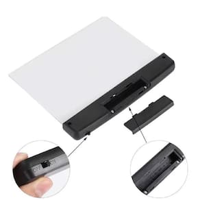 Luminaria Leitura Livro Portatil Luz Led Noturna Documentos Revistas Abajur Cama Portatil Sem Fio
