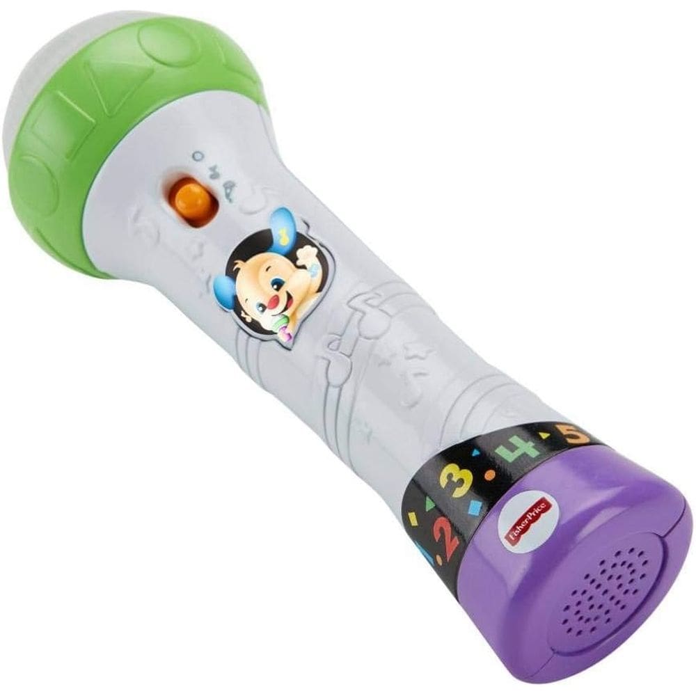 Brinquedo Infantil Microfone Luz E Som Fisher Price - FBR74