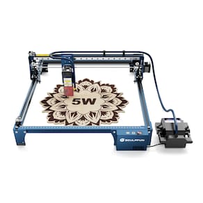 Máquina De Gravação A Laser Sculpfun S30 5.5w Com Bomba De Assistência De Ar Automática