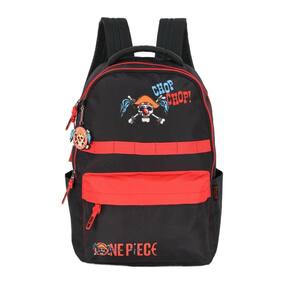 Mochila Escolar One Piece MS49431OP Vermelho - Luxcel