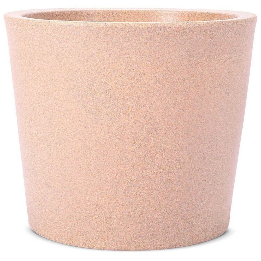 Conjunto de 20 Vasos Decorativo Reto Badi 42 Jardim e Varanda Bege