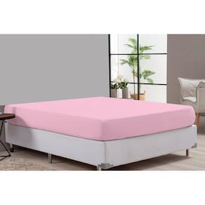 Lençol Algodão Rosa Casal Padrão Hospedaria Clinica Hotel