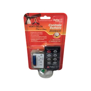 Controle Remoto Venti-Delta com Infravermelho para Ventilador de Teto Bivolt