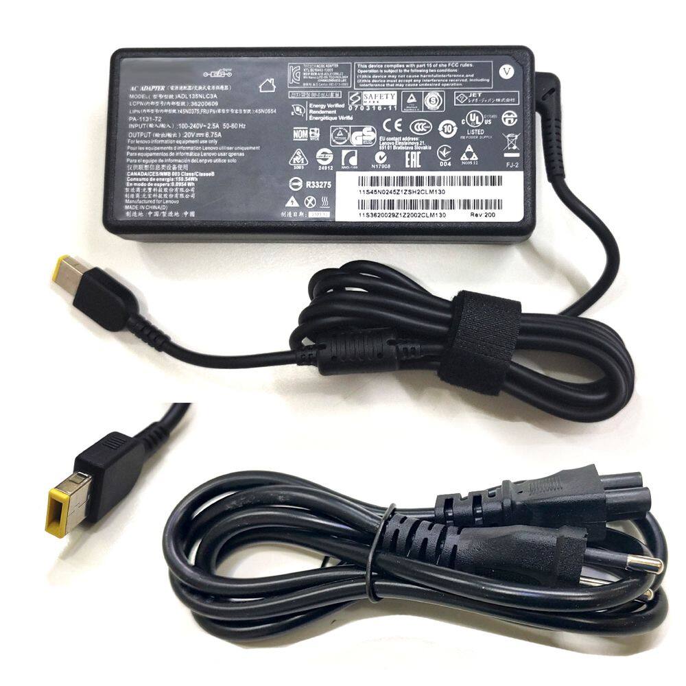 Fonte carregador compativel para Lenovo thinkpad p1 , p15v, p15p 135w le11