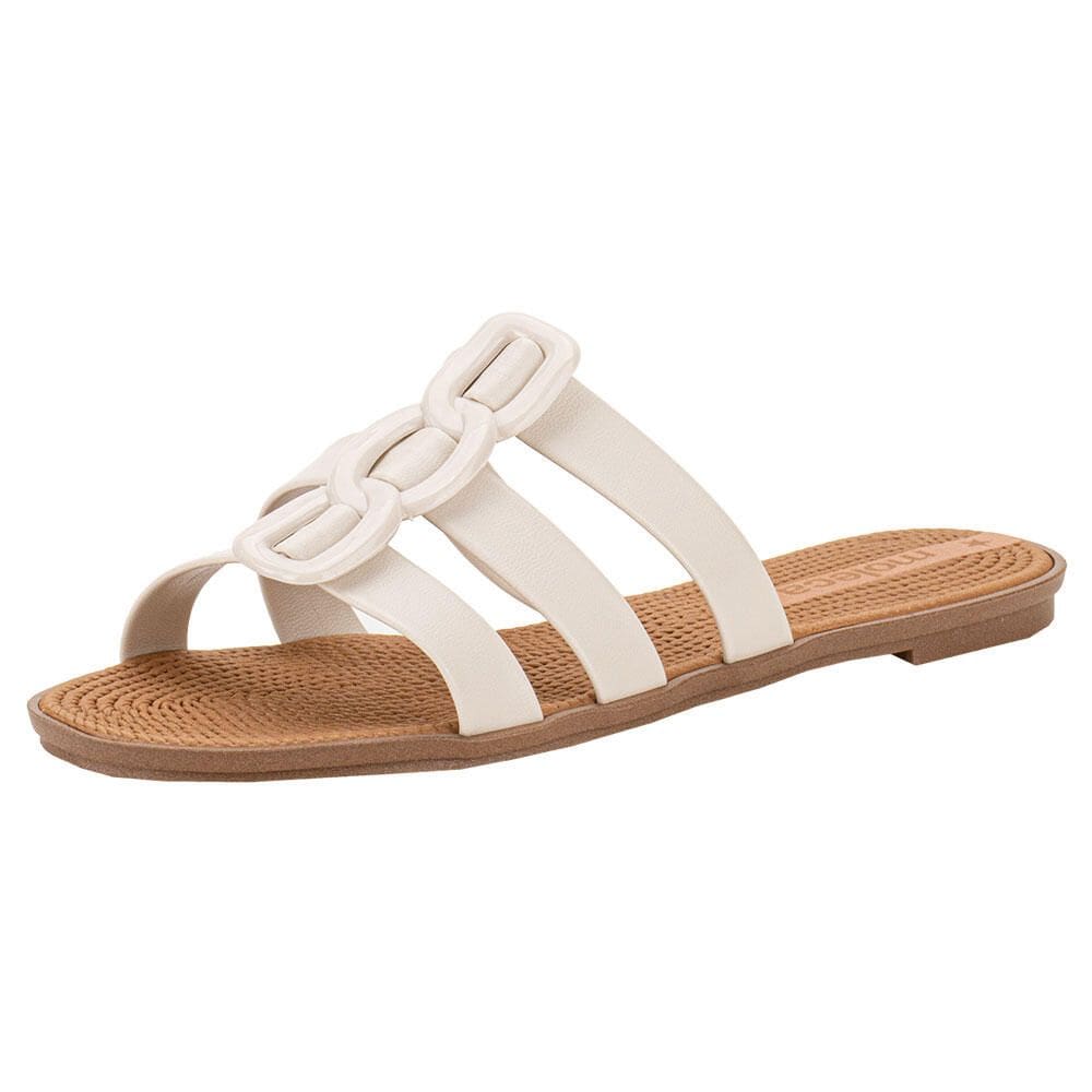 Tamanco Feminino Flat Moleca 5297566