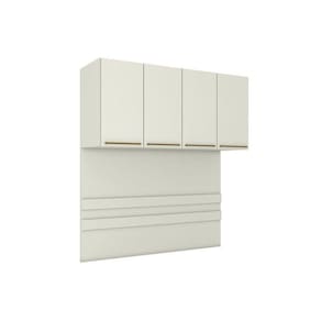 Modulado De Quarto Armário Ponte Aéreo Casal Mc11 Seletto C- 4 Portas Areia - Henn