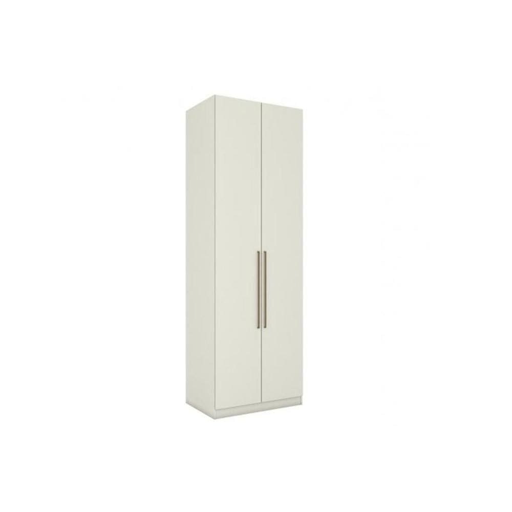Módulo De Quarto Solteiro Guarda Roupa C- 2 Portas Mc08 Seletto Areia