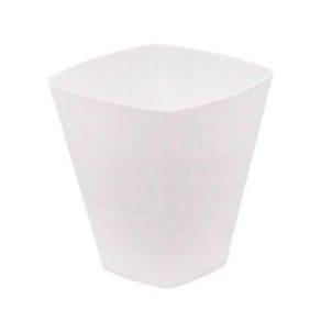 Kit Com 3 Copo 50ml Pic-051 Com 10 Unidades Plastilânia Branco