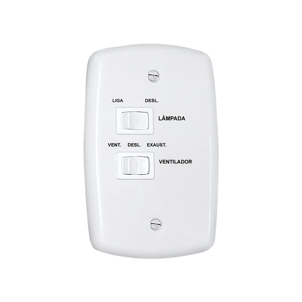 Chave de Reversão Venti-Delta Bivolt Branco