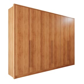 Guarda Roupa 100% MDF 6 Portas 5 Gavetas Moscou - Mais Móveis