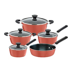 Jogo de Panelas Tramontina Glenz 28699410 Cobre Rose